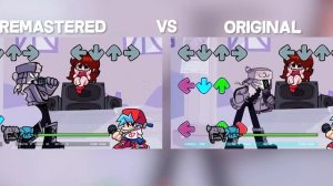 Ruv Original Vs Remastered Friday Night Funkin Mod Showcase Sarvente's Mid-Fight Masses