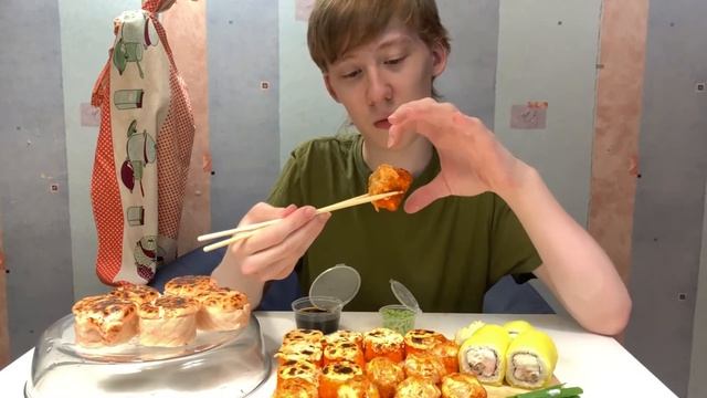 НОВИНКИ ВКУСНЫХ СУШЕЙ! ГИГАНТСКИЕ РОЛЛЫ!? НЕ СКАТИЛИСЬ ЛИ смотреть онлайн