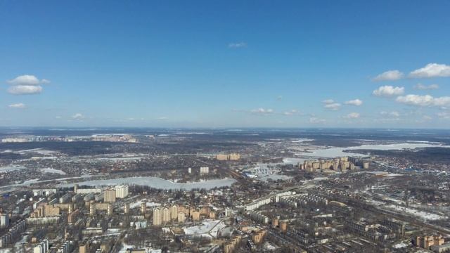 Долгопрудный с высоты 500 метров, часть 1. Hubsan Zino смотреть онлайн