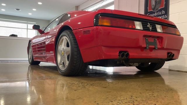 1992 Ferrari 348 TB Serie Speciale 003/100 cold start смотреть онлайн