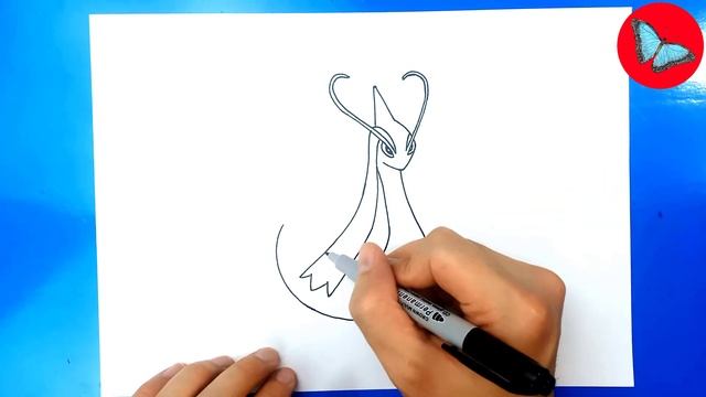 How To Draw Pokemon - Milotic смотреть онлайн
