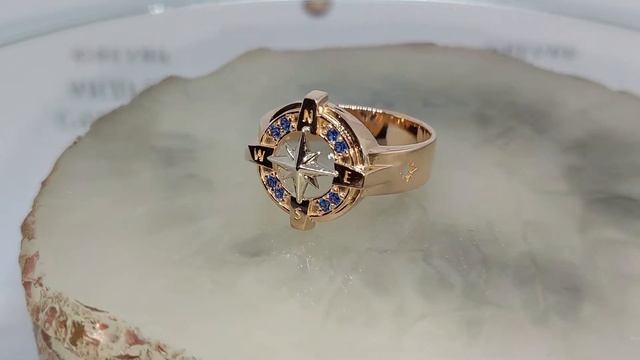 Мужское кольцо роза ветров смотреть онлайн