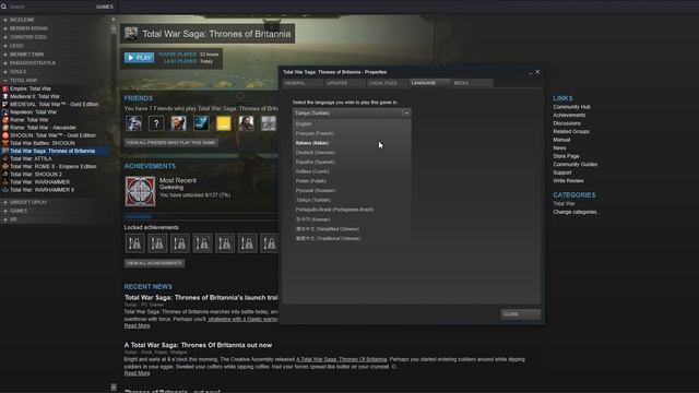 ✅ Steam'deki Oyunları Türkçe Yapma (Özellikle Total War) смотреть онлайн
