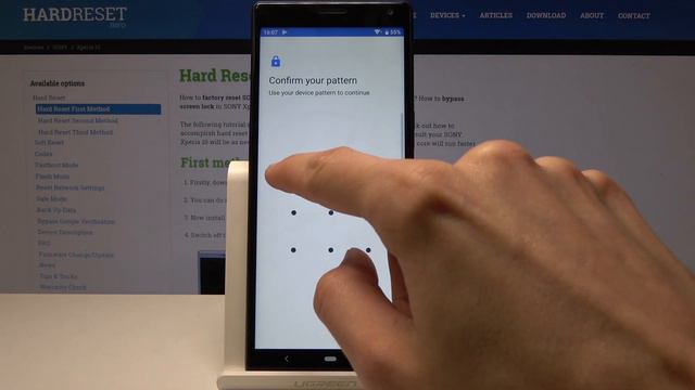 How to Reset Network Settings on SONY Xperia 10 - Restore Default Settings смотреть онлайн