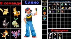 Все покемоны Эша Кетчума. Канто – Галар. Русская версия