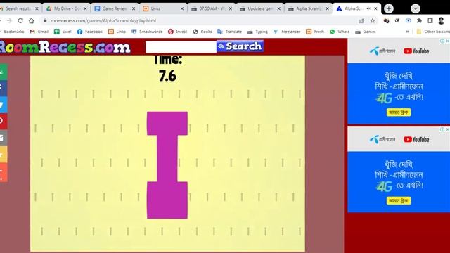 Typing Game: Alpha Scramble (0.5/5.0) — How to play & Review смотреть онлайн