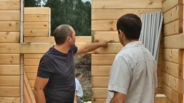 Реалити шоу СТРОЙКА сезон 3. Крапинки на клееном брусе.Что это грибок или плесень? Мнение... смотреть онлайн