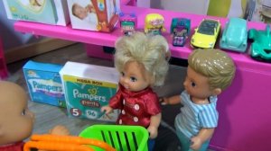 МАКС МИСТЕР ПАМПЕРС! КАТЯ И МАКС ВЕСЕЛАЯ СЕМЕЙКА. #Мультик про кукол #Барби