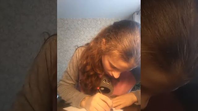 Мастер-класс по китайскому))пишем слово счастье)) смотреть онлайн