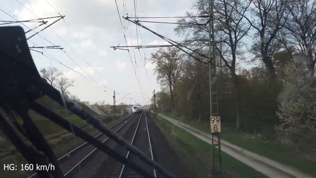Führerstandsmitfahrt | Basel Bad Bf Nach Frankfurt (Main) HBF | BR401 (ICE1)