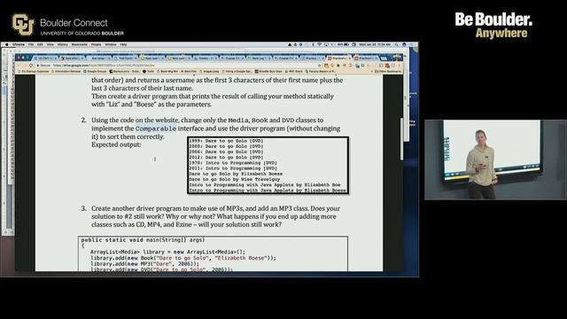 CSCI 5448 Object-Oriented Analysis & Design - Sample Lecture смотреть онлайн