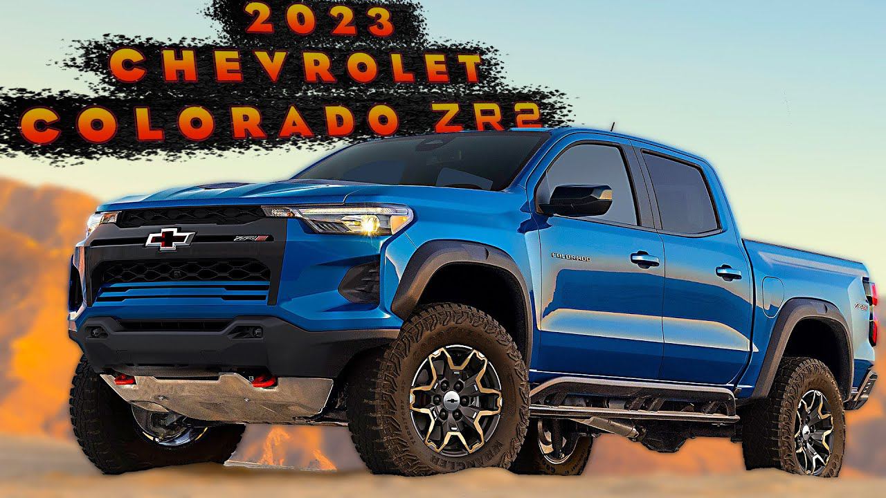 2023 Chevrolet Colorado ZR2 - Экстерьер, Интерьер и Сцены вождения! смотреть онлайн