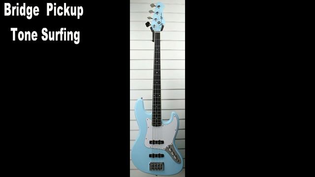 Bass Mods K4VV 4 String Bass - Baby Blue- alder Body -3 Band preamp Beq12-34PTAP смотреть онлайн