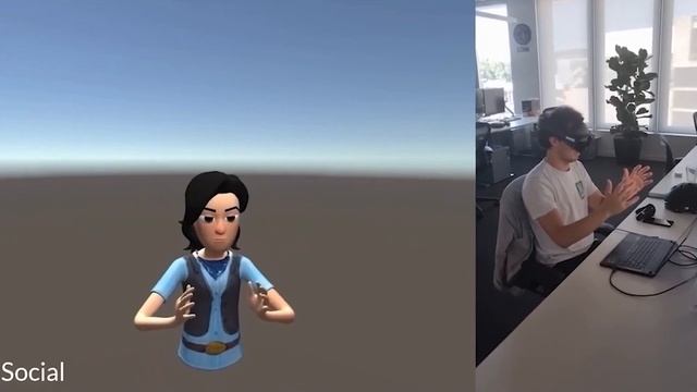Meta Quest 'Body Tracking' API Demo (Upper Body Estimation) смотреть онлайн