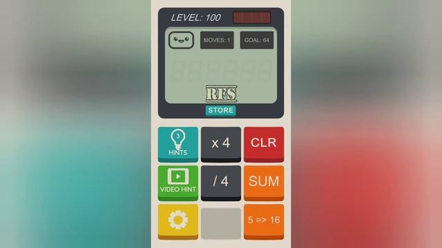 Calculator : The Game Level 100 смотреть онлайн