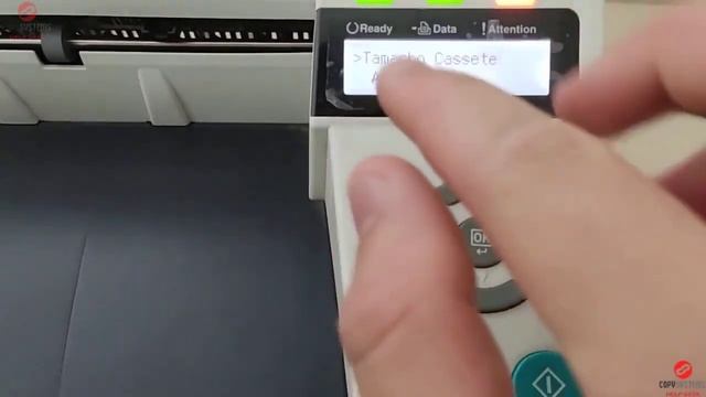 Kyocera P2135dn - Configuração de papel смотреть онлайн