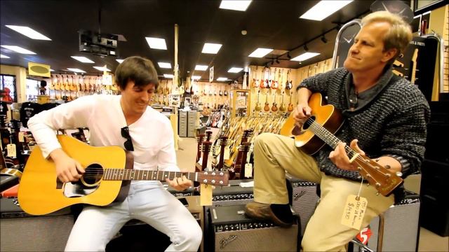 Ben and Jeff Daniels at Norman's Rare Guitars смотреть онлайн