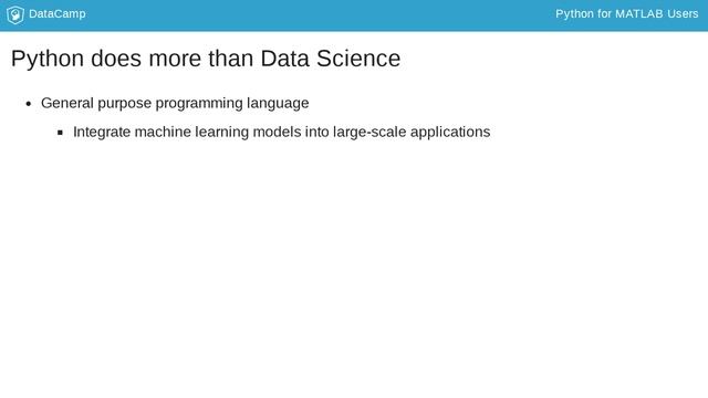 Python Tutorial: Python for MATLAB Users | Intro смотреть онлайн