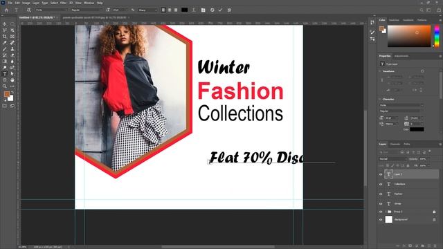 Adobe Photoshop | Social Media Banner | Class-71 смотреть онлайн