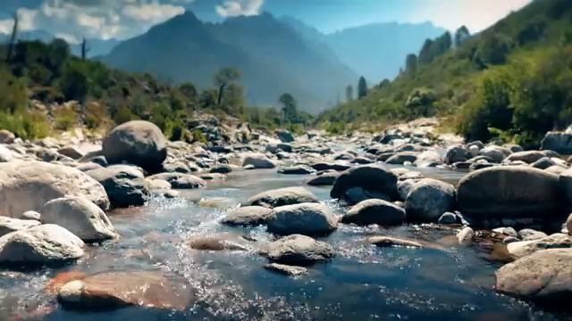 Спокойная музыка для сна, звуки природы, шум реки, Relaxing music for sleeping, nature sounds смотреть онлайн