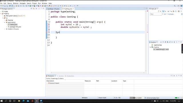 Typecasting in Java | lecture-11 | java tutorials for beginners in Hindi | смотреть онлайн