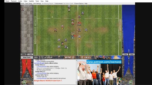 Blood Bowl Game Analysis Undead vs Amazons смотреть онлайн