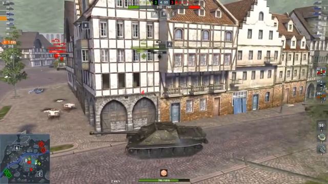 WORLD OF TANKS BLITZ ОБЗОР НА СУ-122-44 FEAT.DARK MORTI смотреть онлайн