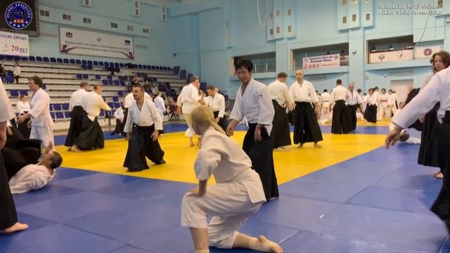 Aikido Highlights in Russian tyumen 01 - Shirakawa Ryuji shihan смотреть онлайн