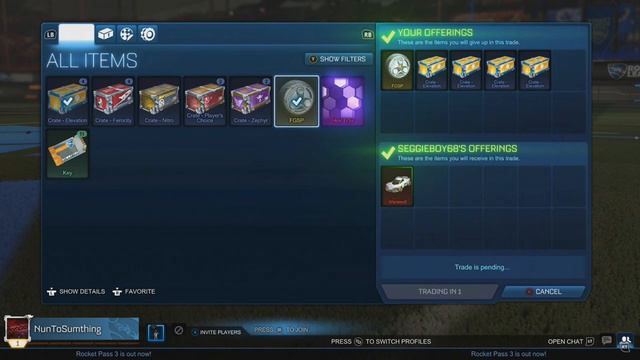 TRADING FROM NOTHING TO WHITE OCTANE! *EPISODE 2* Rocket League Trading! смотреть онлайн