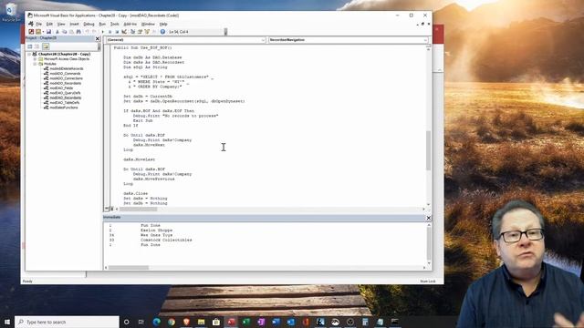 Accessing Data with Microsoft Access VBA смотреть онлайн
