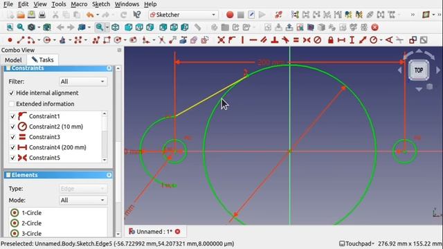 Understanding FreeCAD Lesson 1.1 Building a basic part in Part Design Workbench. Beginners Tutorial смотреть онлайн