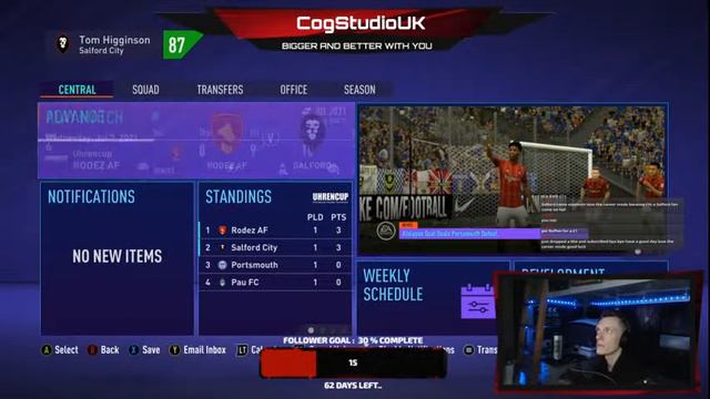 FIFA 21 - Realism Mode - Salford City Career Mode - S2.1 смотреть онлайн