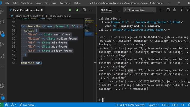 FsLab Crash Course: Data Science in F# смотреть онлайн