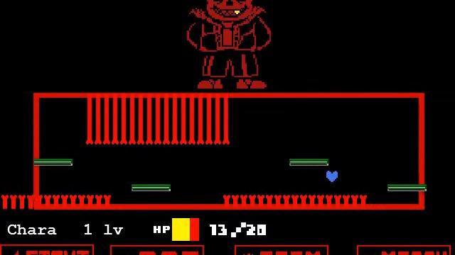 UNDERFELL SANS BATTLE