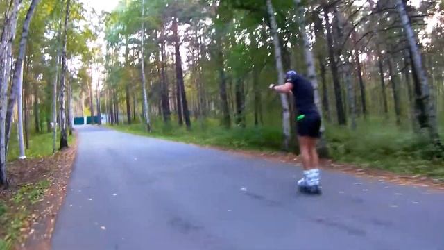 Впервые на роликах. Тренировка 08.09.2018 смотреть онлайн