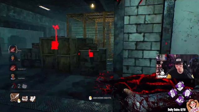 FEAR THE SLUG DEATHSLINGER BUILD... | Dead By Daylight Deathslinger Gameplay смотреть онлайн