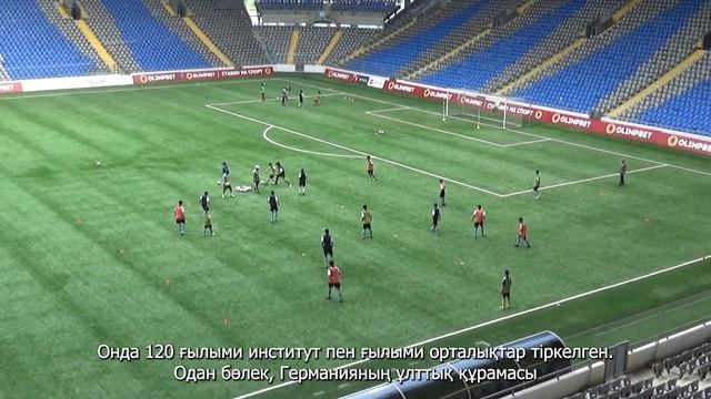 Тренинг международного университета Лейпциг для ФК «Астана» смотреть онлайн