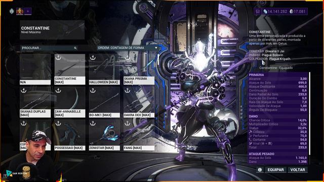 WARFRAME - MR0 Build Saryn Prime + Kitgun Corta-Dedo para fazer Santuário elite SOLO !! смотреть онлайн