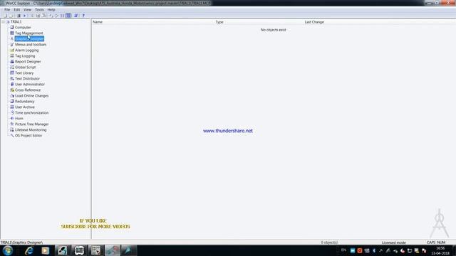 WinCC Explorer SCADA-PLC Communication смотреть онлайн