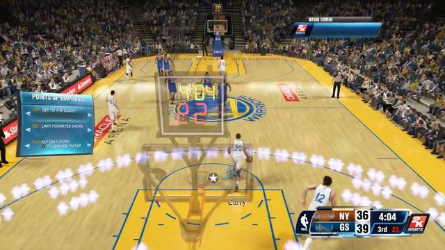 NBA 2k14 :: NBA 2k14 XBOX ONE Gameplay :: ASS+ASS= :: Knicks Vs. Warriors Online Ranked смотреть онлайн