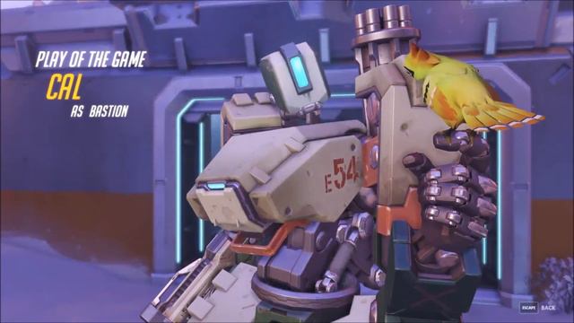 Best Bastion Overwatch Play of the game!@! смотреть онлайн