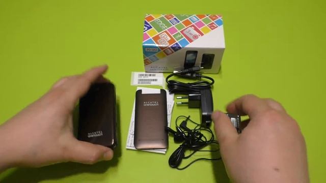 Раскладушка Alcatel One Touch 2012D Dark Chocolate Распаковка Шоколадный телефон Алькатель смотреть онлайн