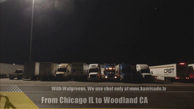 Kamisado Live Stream Around USA (Big Rig) смотреть онлайн