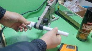 Краской восстановил антипригарное покрытие насадок паяльника по полипропилену