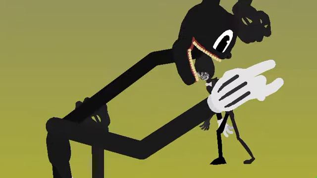Bendy Vs Cartoon Cat | Stick Nodes смотреть онлайн