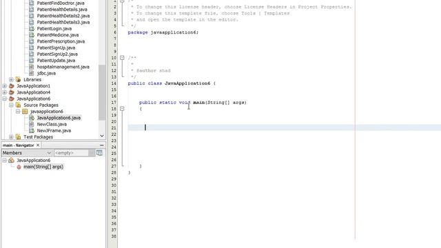 Reserved word, Statement & Blocks in NetBeans(java). смотреть онлайн