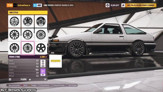 Forza Horizon 5 - 1985 Toyota Sprinter Trueno GT Apex - Customize and Drive смотреть онлайн