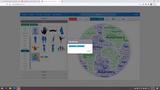 How to Make Word Cloud (Marathi) смотреть онлайн