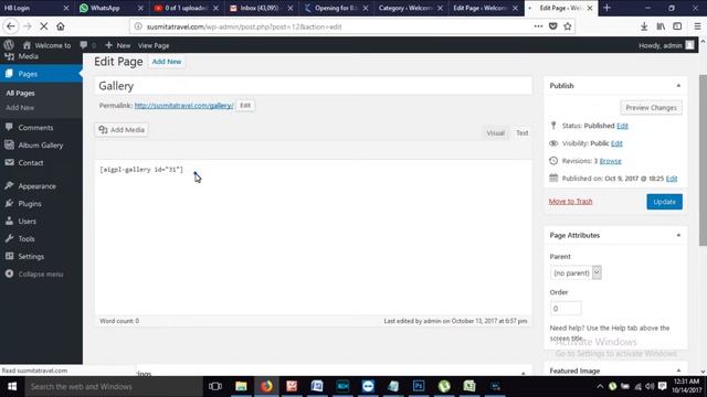 How To Use Album Photo Gallery In Wordpress In Hindi | Part -III смотреть онлайн