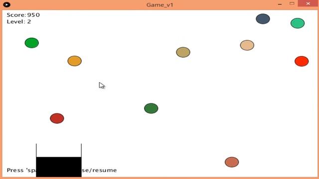 Processing 3 - Balls Catch Game - Preview смотреть онлайн